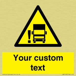 Custom warning blindspot